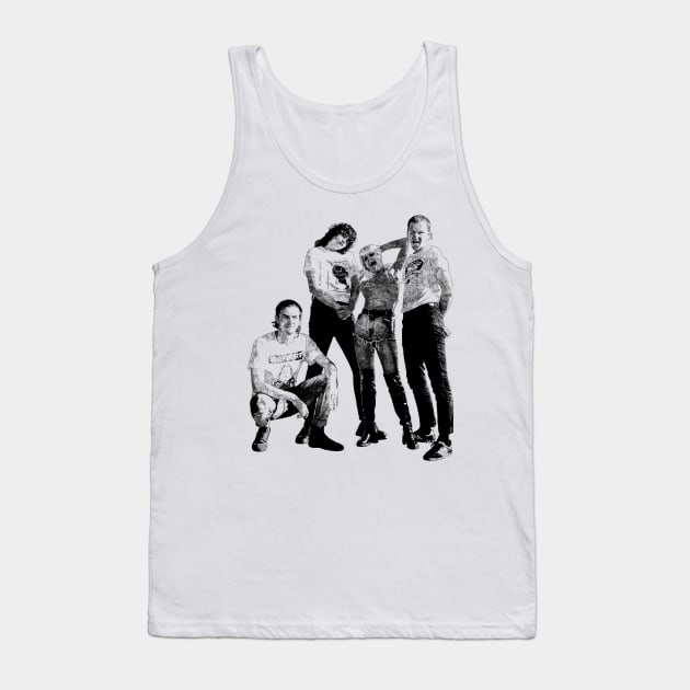 Amyl And The Sniffers - Vintage 90's Tank Top by terilittleberids